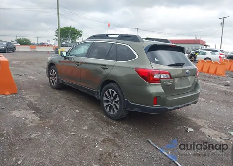 2015 Subaru Outback 2.5I Limited из США, поврежденный, VIN 4S4BSAJC1F3318083